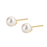 SOL 18K Freshwater Pearl Gold Earring